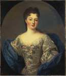 Gobert Pierre Portrait of Luiza Adelaida of Orlean  - Hermitage